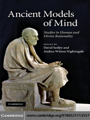 cover image of Ancient Models of Mind